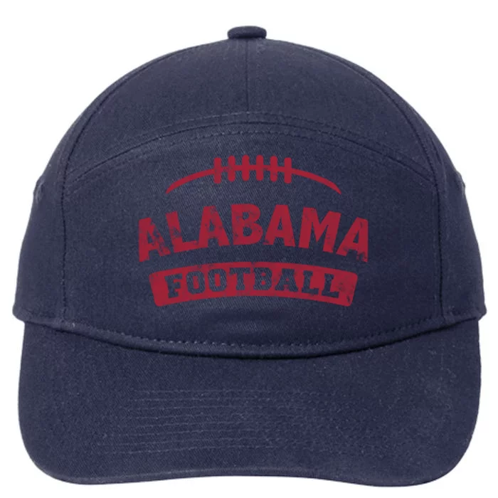 Alabama Football Vintage Distressed Great Gift 7-Panel Snapback Hat