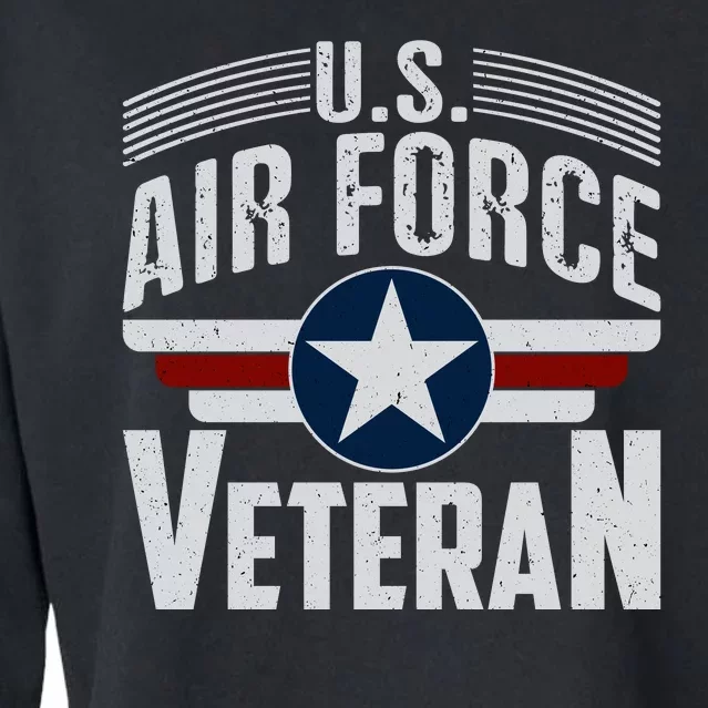 Air Force Veteran VET Cropped Pullover Crew