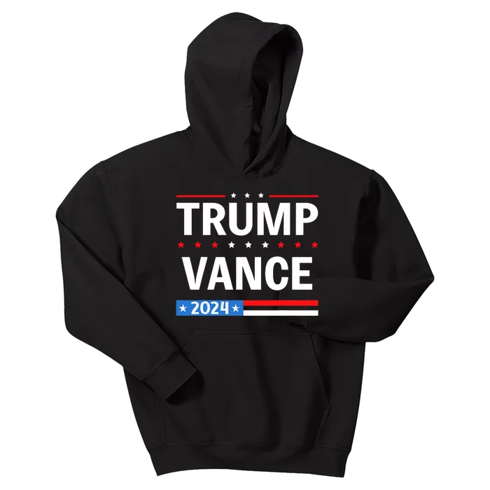 America Flag Vote 47 Trump Vance 2024 Vp Vice President Kids Hoodie