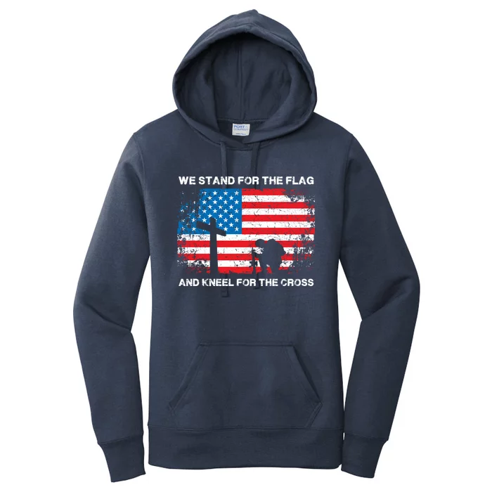 America Flag Veteran And Independance Day Great Gift Women's Pullover Hoodie