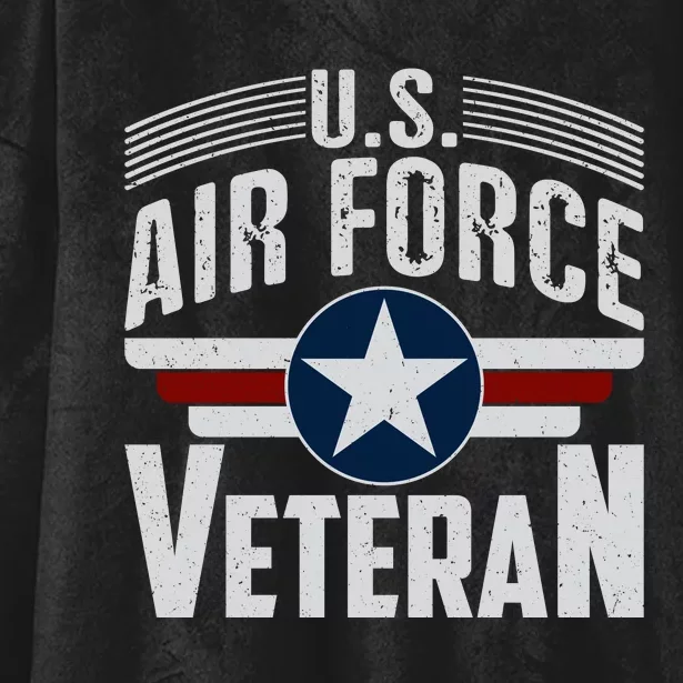 Air Force | Veteran T Hooded Wearable Blanket