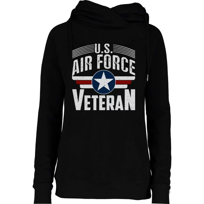 Air Force | Veteran T Womens Funnel Neck Pullover Hood