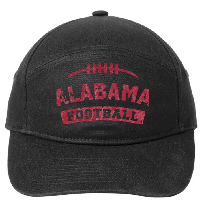 Alabama Football Vintage Distressed 7-Panel Snapback Hat