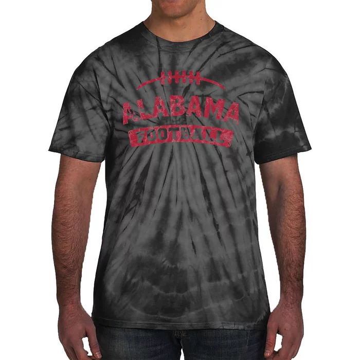 Alabama Football Vintage Distressed Tie-Dye T-Shirt