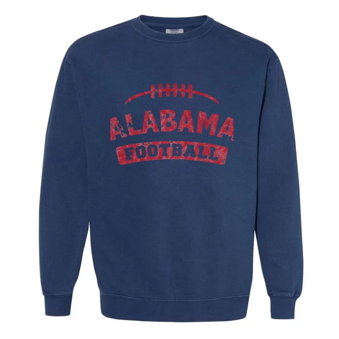 Alabama Football Vintage Distressed Garment-Dyed Sweatshirt