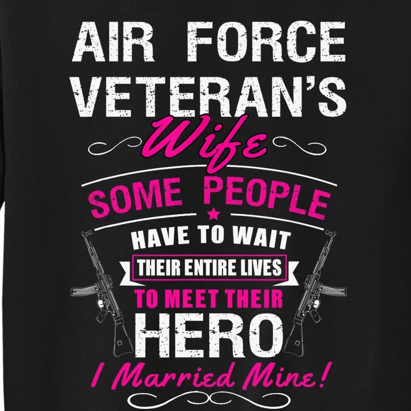 Air Force Veteran's Wife Sweatshirt