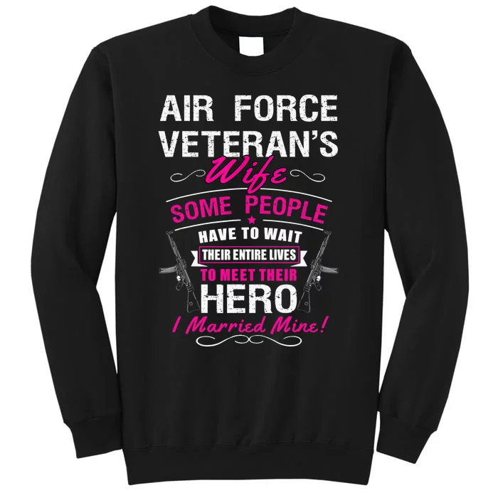 Air Force Veteran's Wife Sweatshirt