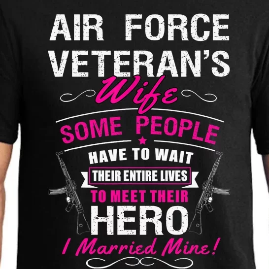 Air Force Veteran's Wife Pajama Set