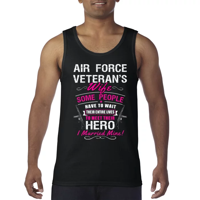 Air Force Veteran's Wife Tank Top