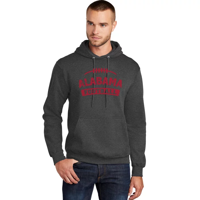 Alabama Football Vintage Distressed Hoodie