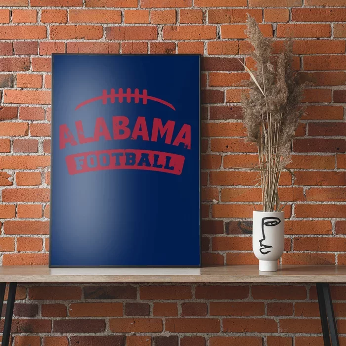 Alabama Football Vintage Distressed Poster