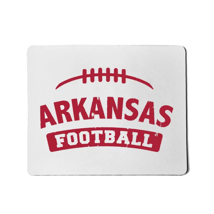 Arkansas Football Vintage Distressed Mousepad