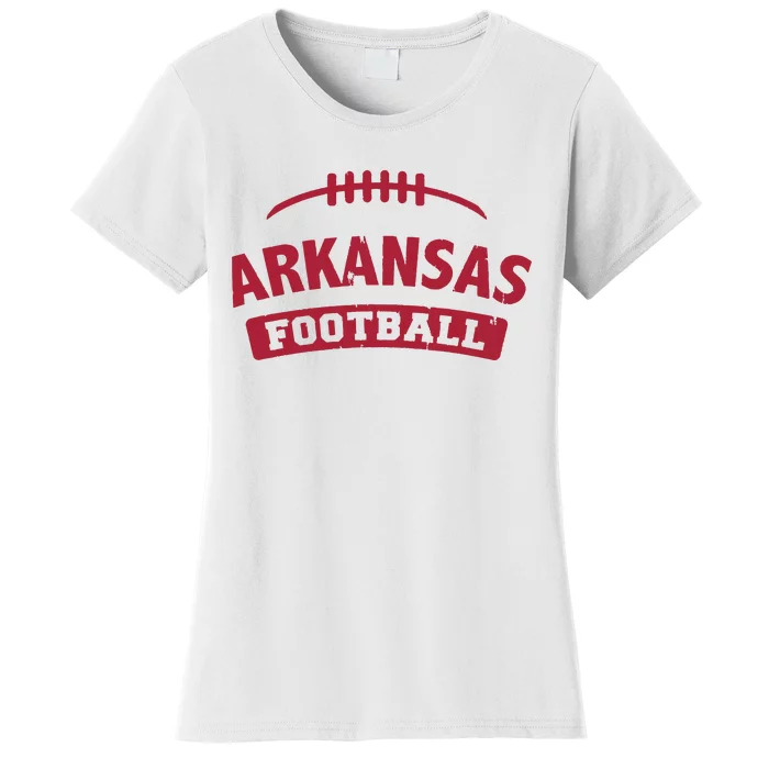 Arkansas Football Vintage Distressed Women's T-Shirt