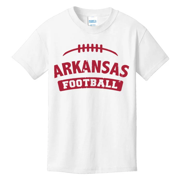 Arkansas Football Vintage Distressed Kids T-Shirt