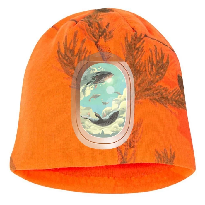 Abstract Flying Whales Kati - Camo Knit Beanie