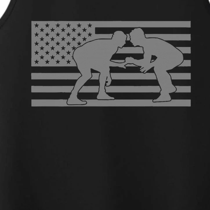 American Flag Wrestling Apparel  Wrestling Performance Tank