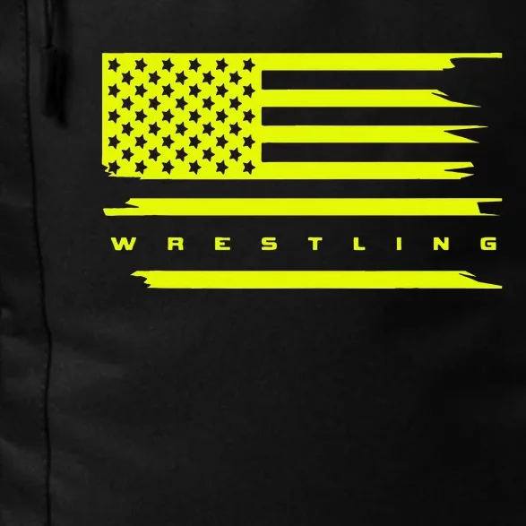 American Flag Wrestling Apparel Wrestling Daily Commute Backpack