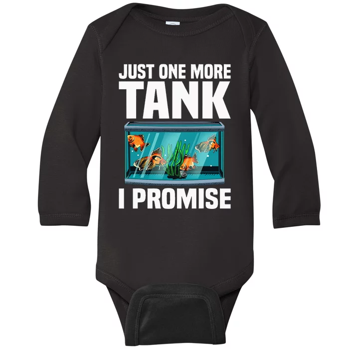 Aquarium For Women Fish Tank Fishkeeping Baby Long Sleeve Bodysuit