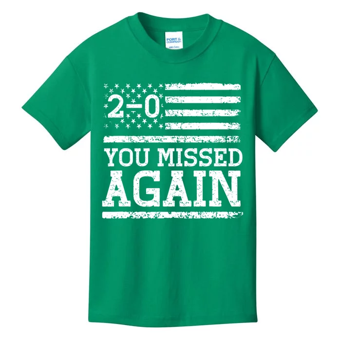 American Flag You Missed 2 0 Kids T-Shirt