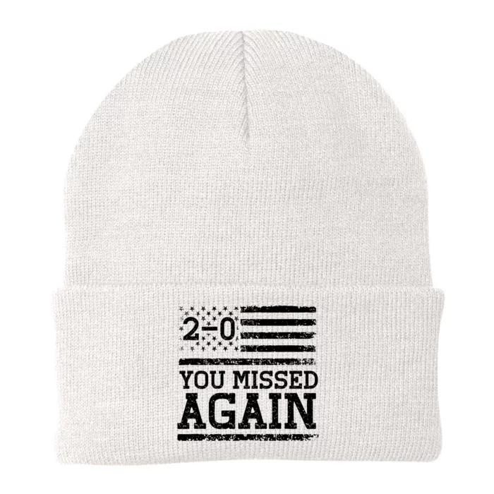 American Flag You Missed 2 0 Knit Cap Winter Beanie