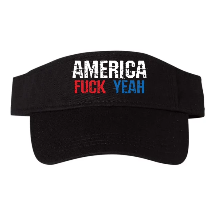 America Fuck Yeah Valucap Bio-Washed Visor