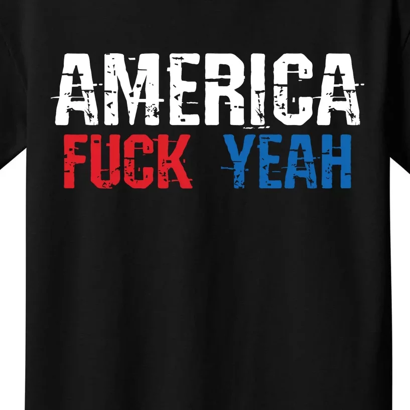 America Fuck Yeah Kids T-Shirt