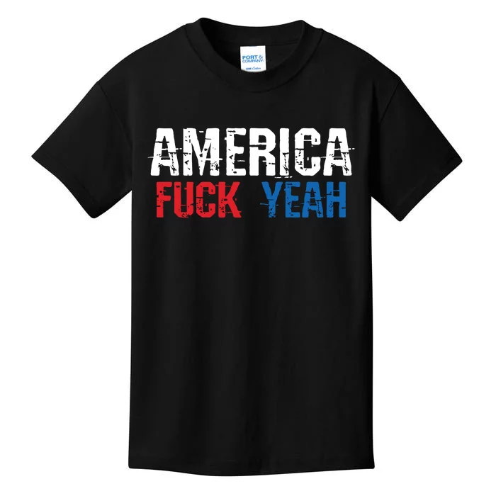 America Fuck Yeah Kids T-Shirt