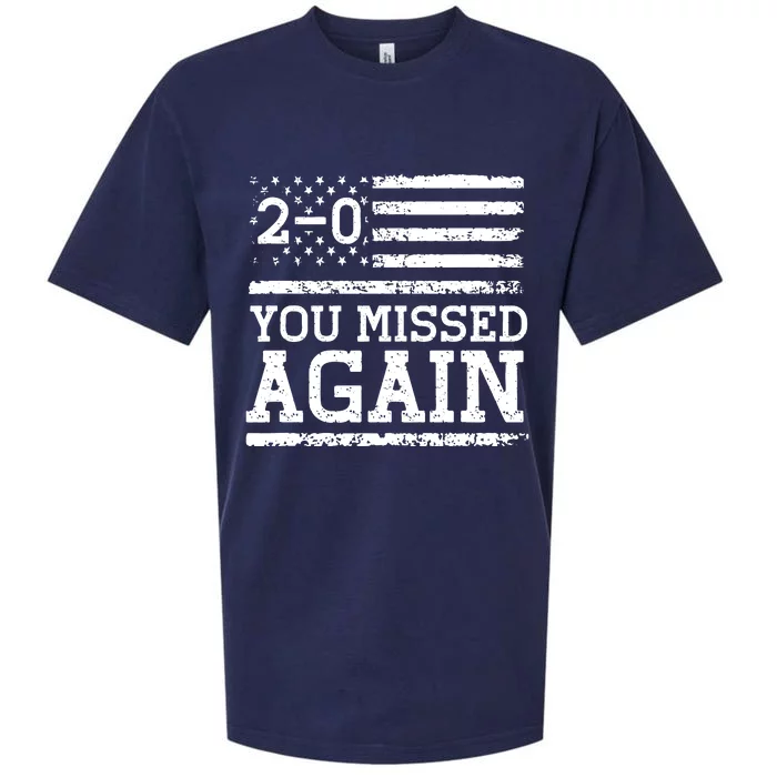 American Flag You Missed 20 Sueded Cloud Jersey T-Shirt