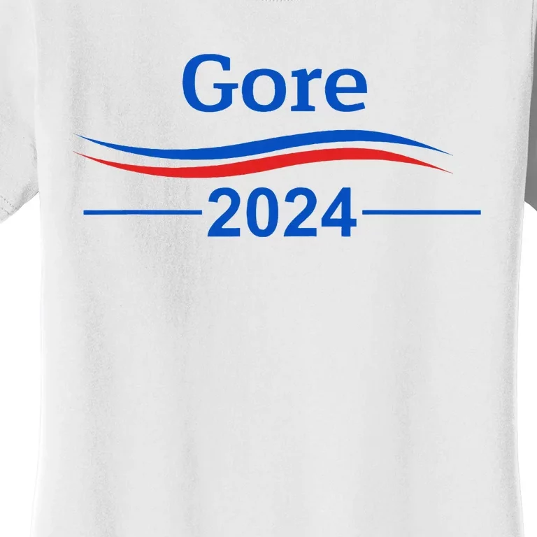 Al Gore 2024 Gore 2024 President Liberal Democrat Women's T-Shirt