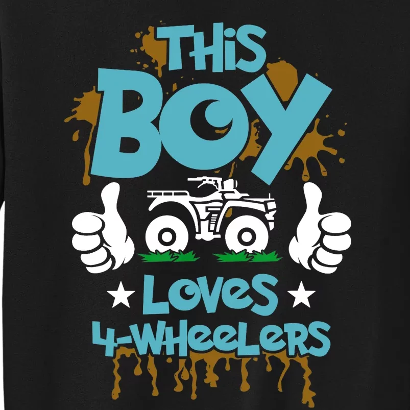 ATV Gift - 4 Wheeler For Boy - Four Wheeler Tall Sweatshirt