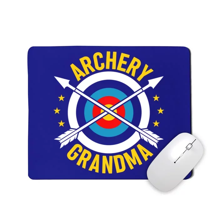 Archery Grandma Archer Bow Shooting Mothers Day Gift Mousepad