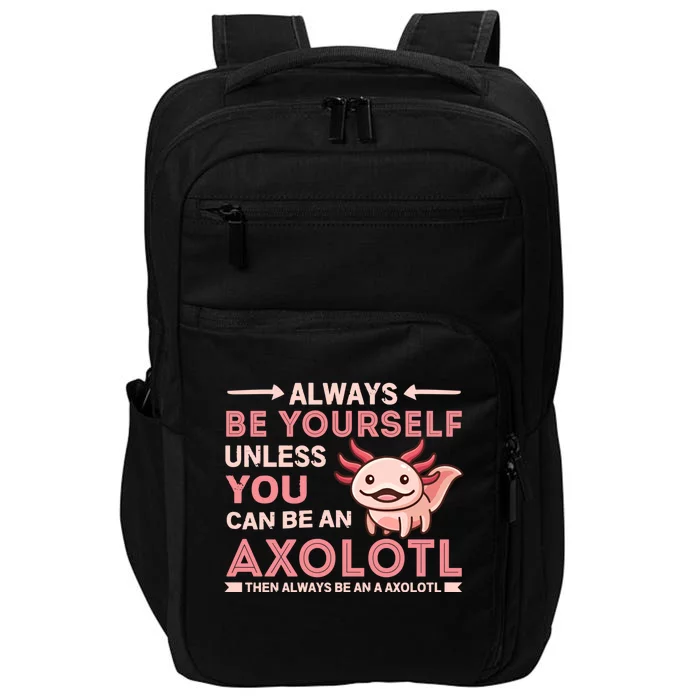 Axolotl Gift Impact Tech Backpack