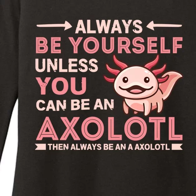 Axolotl Gift Womens CVC Long Sleeve Shirt