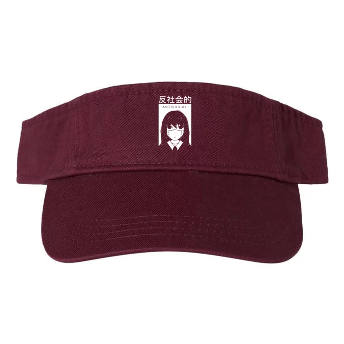 Antisocial Girl Valucap Bio-Washed Visor