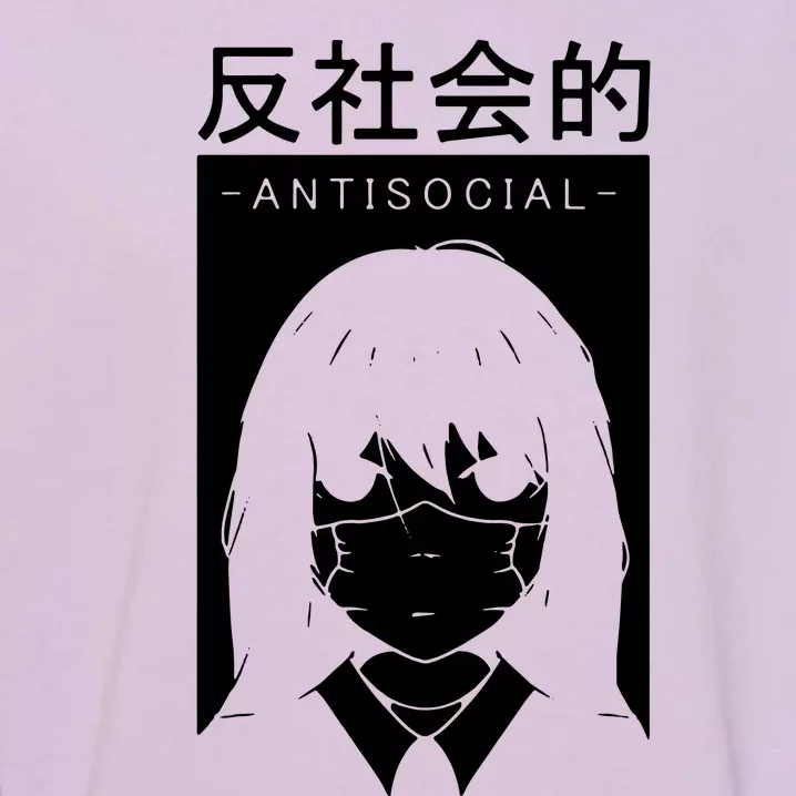 Antisocial Girl Garment-Dyed Sweatshirt