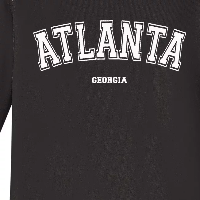 Atlanta Georgia Baby Long Sleeve Bodysuit