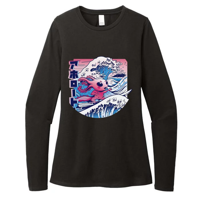 Axolotl Gift Axolotl Stuff Anatomy Of An Axolotl Womens CVC Long Sleeve Shirt