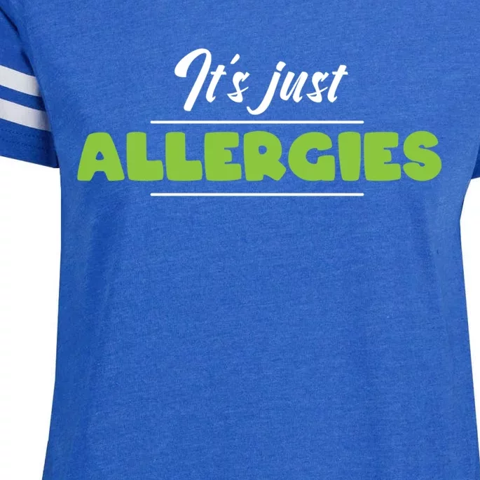 Allergies Gift Enza Ladies Jersey Football T-Shirt