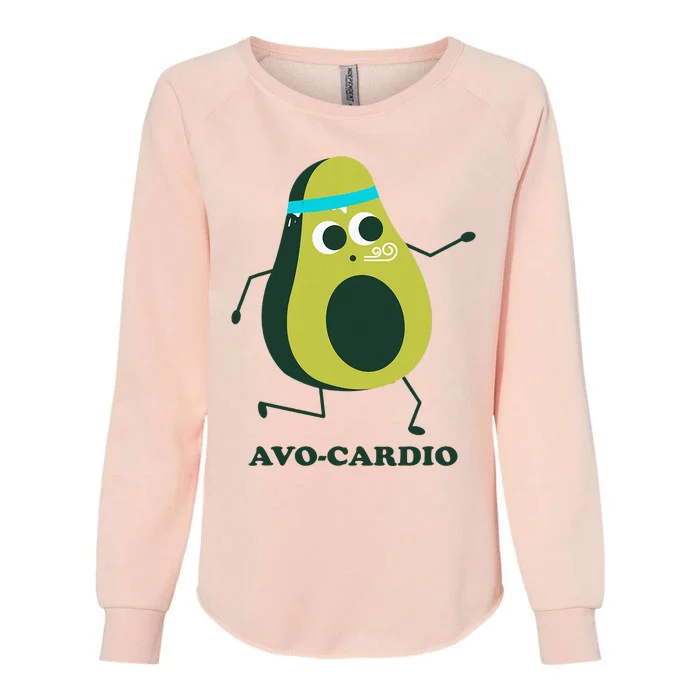 Avocado Gym Avocardio Womens California Wash Sweatshirt