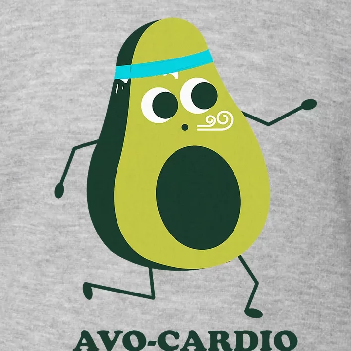 Avocado Gym Avocardio Toddler Sweatshirt