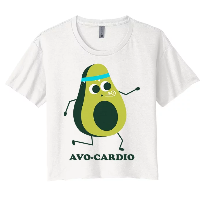 Avocado Gym Avocardio Women's Crop Top Tee