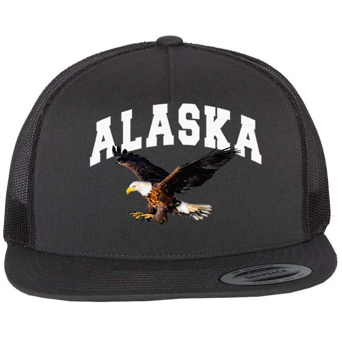 Alaska Gifts Anchorage Juneau Denali Sitka Flat Bill Trucker Hat