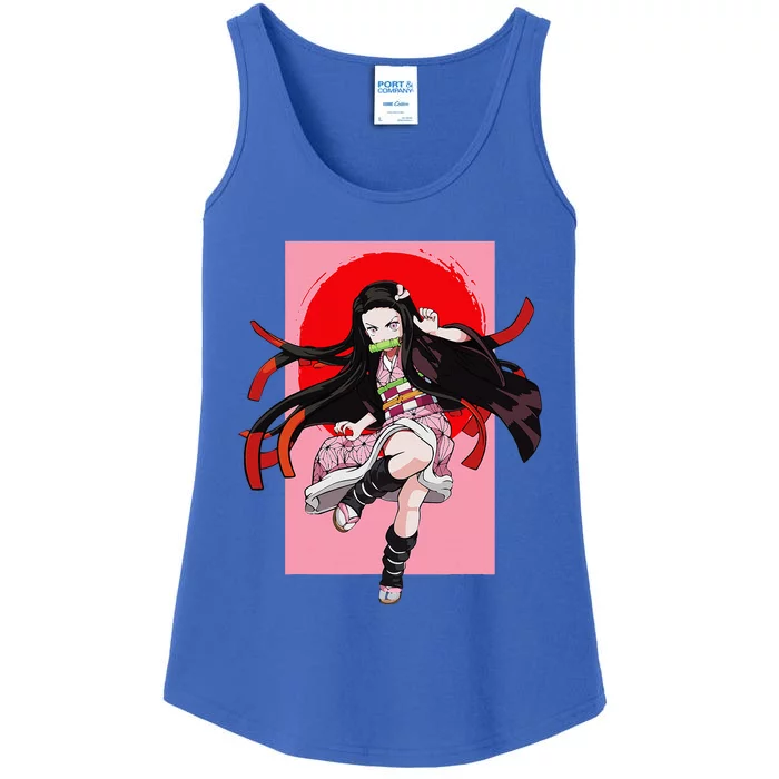 Anime Girl Aesthetic Japanese Waifu Otaku Weeb Art Japan Ladies Essential Tank