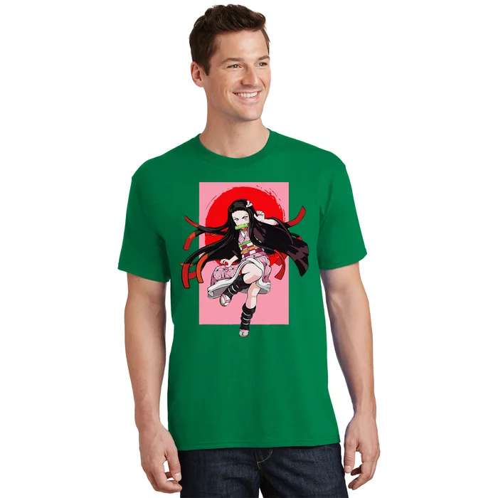 Anime Girl Aesthetic Japanese Waifu Otaku Weeb Art Japan T-Shirt