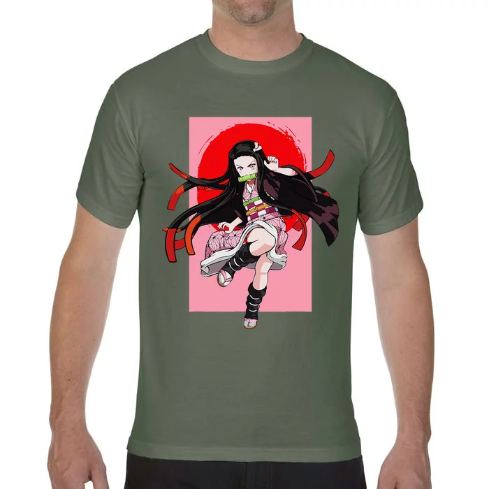 Anime Girl Aesthetic Japanese Waifu Otaku Weeb Art Japan Comfort Colors T-Shirt