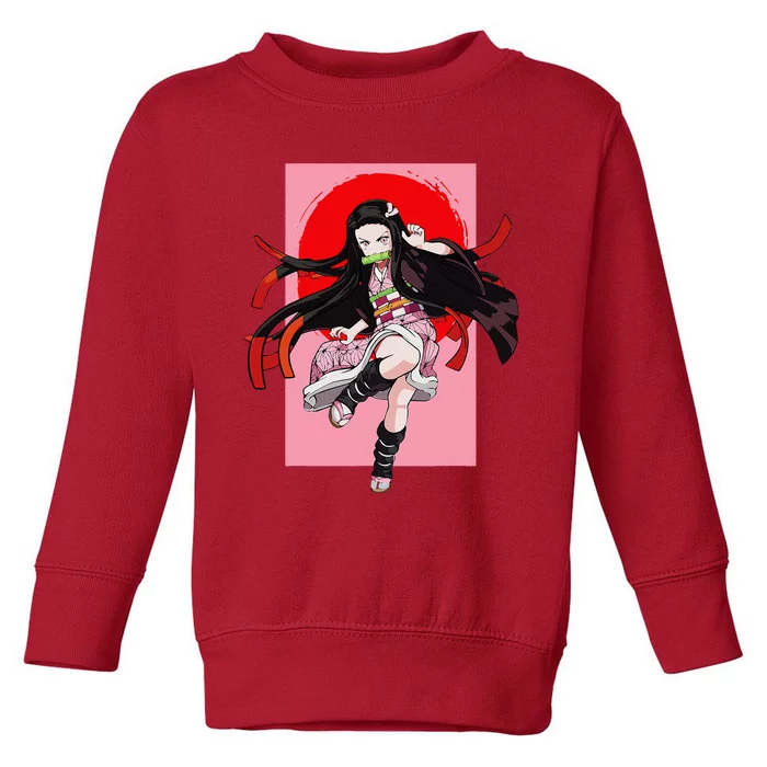 Anime Girl Aesthetic Japanese Waifu Otaku Weeb Art Japan Toddler Sweatshirt