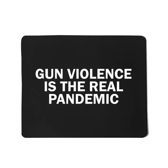 Anti Gun Awareness Day Wear Orange Enough End Gun Violence Mousepad