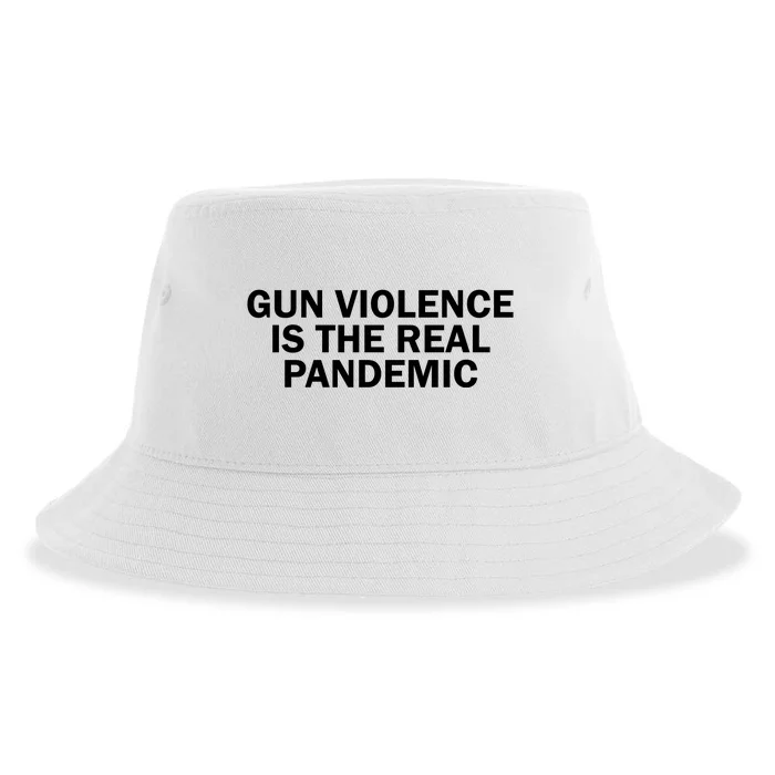 Anti Gun Awareness Day Wear Orange Enough End Gun Violence Sustainable Bucket Hat