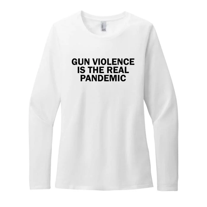 Anti Gun Awareness Day Wear Orange Enough End Gun Violence Womens CVC Long Sleeve Shirt