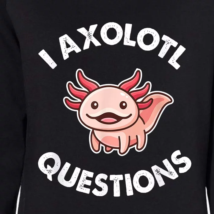 Axolotl Gift Womens California Wash Sweatshirt